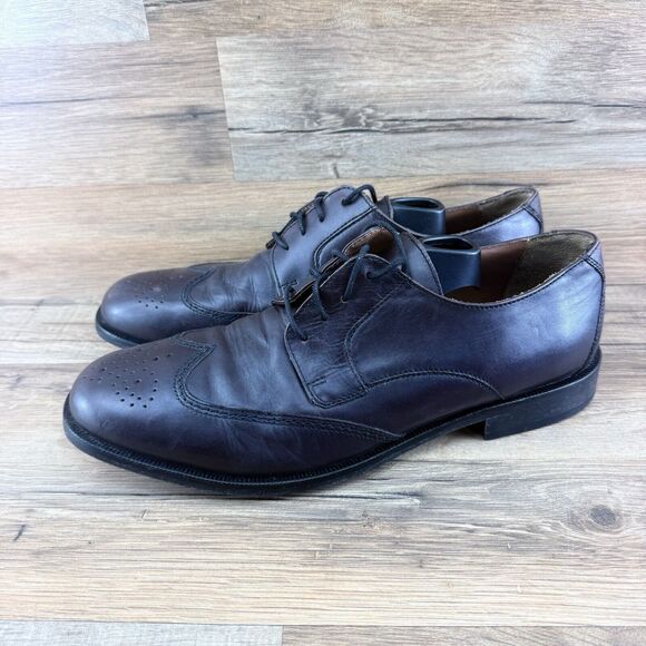 Bostonian Impression Men's Cap Toe Dress Shoes Size 11.5M Leather - Picture 1 of 8